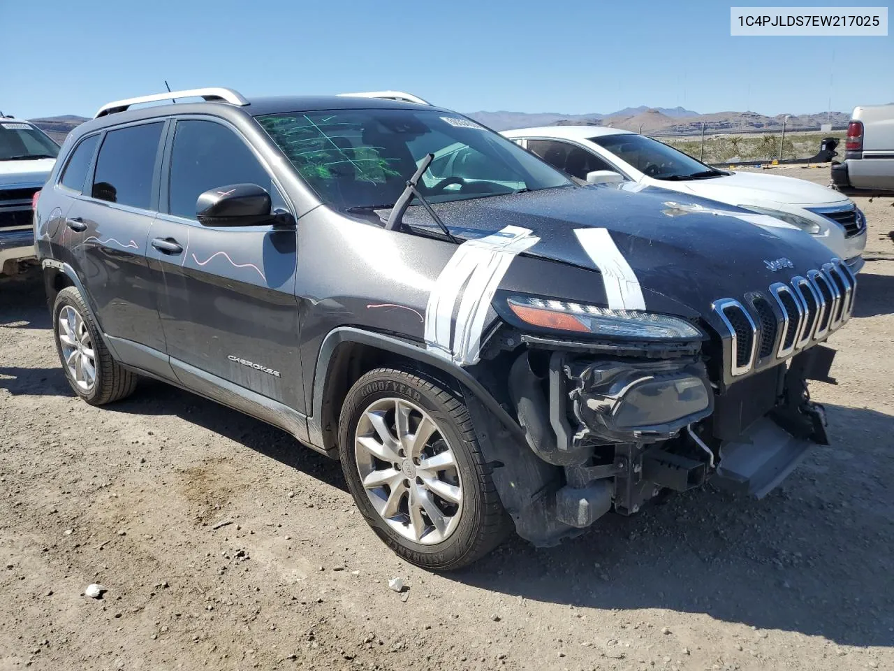 2014 Jeep Cherokee Limited VIN: 1C4PJLDS7EW217025 Lot: 50354324