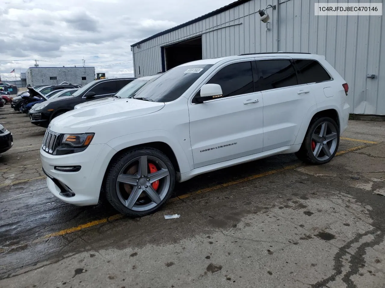 1C4RJFDJ8EC470146 2014 Jeep Grand Cherokee Srt-8