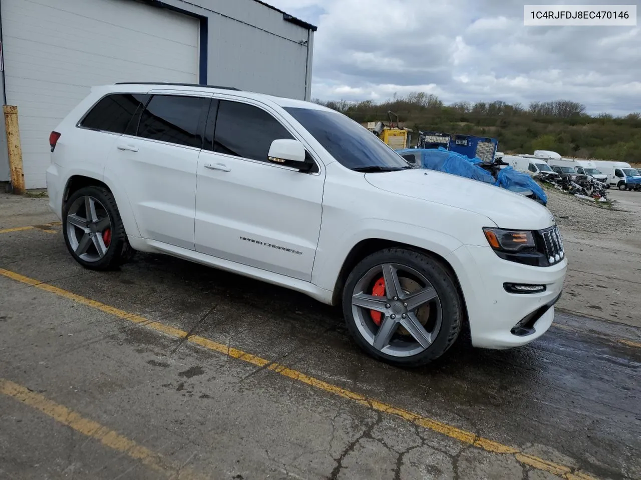 1C4RJFDJ8EC470146 2014 Jeep Grand Cherokee Srt-8