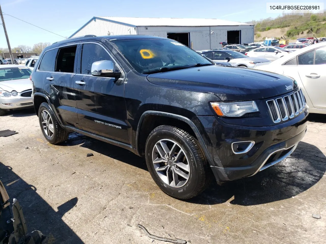 2014 Jeep Grand Cherokee Limited VIN: 1C4RJFBG5EC208981 Lot: 52401974