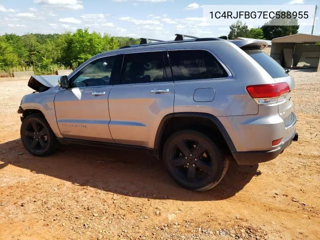 1C4RJFBG7EC588955 2014 Jeep Grand Cherokee Limited