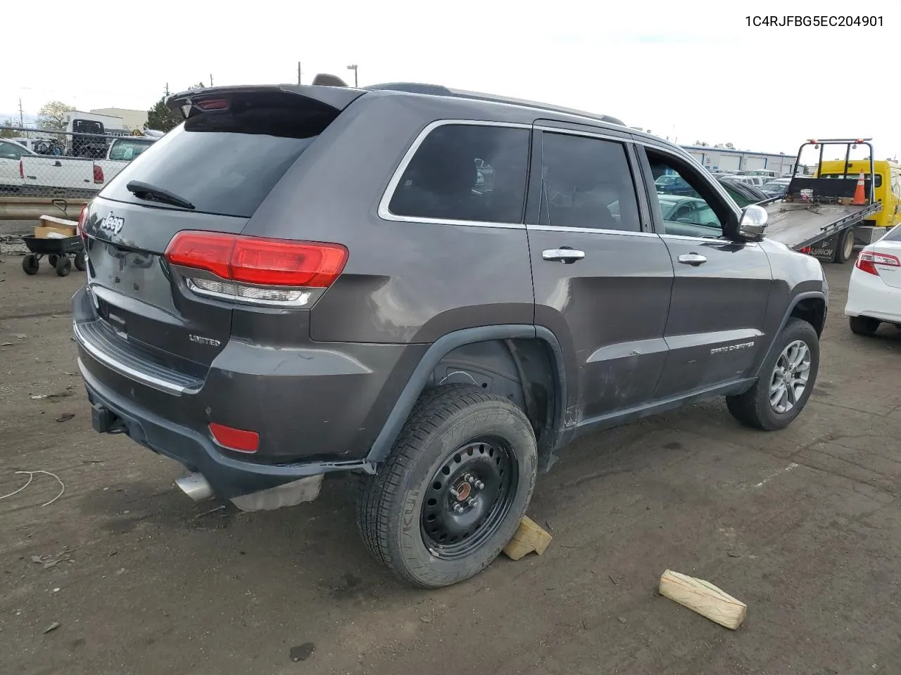 2014 Jeep Grand Cherokee Limited VIN: 1C4RJFBG5EC204901 Lot: 53082764