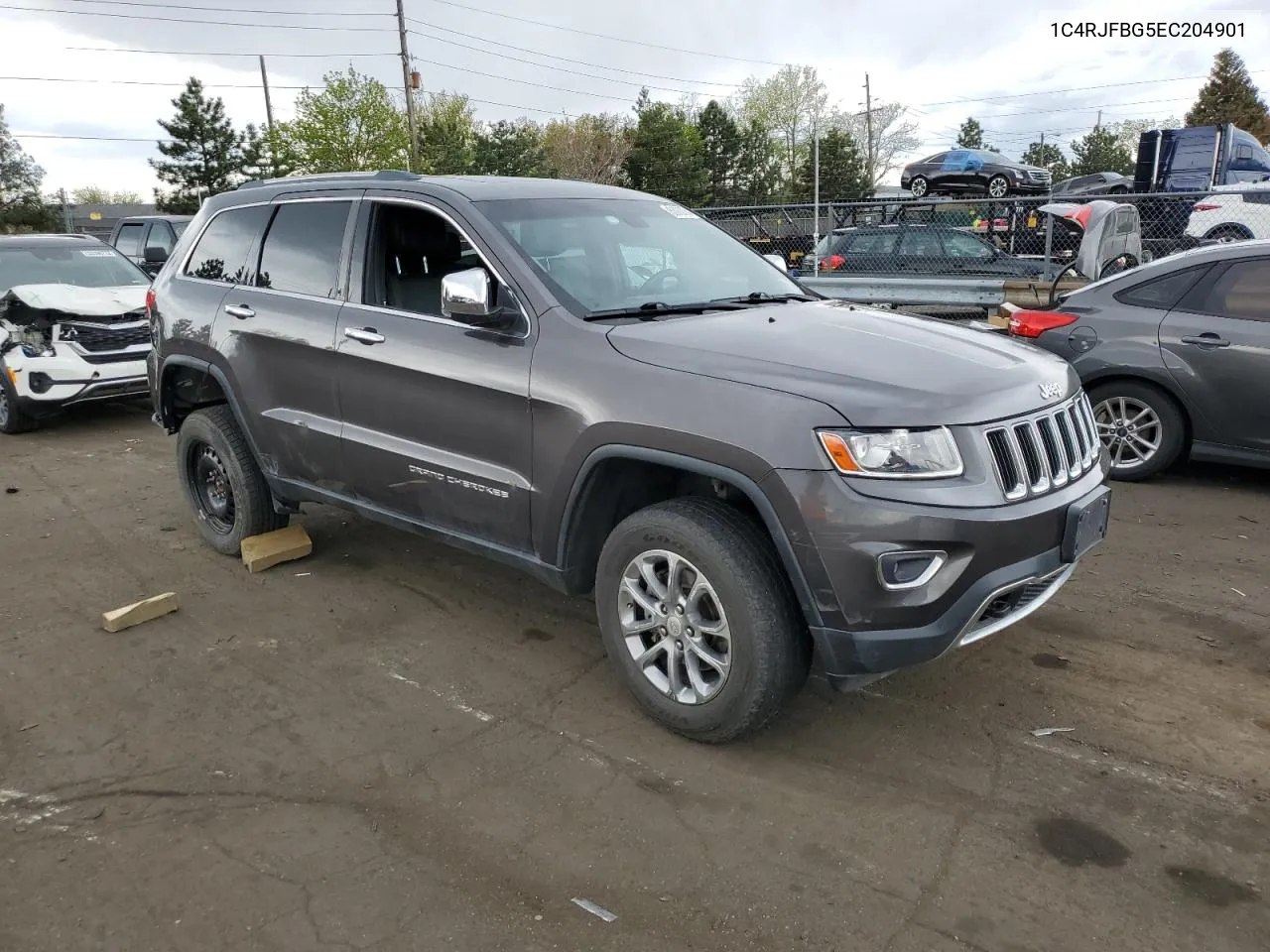 2014 Jeep Grand Cherokee Limited VIN: 1C4RJFBG5EC204901 Lot: 53082764