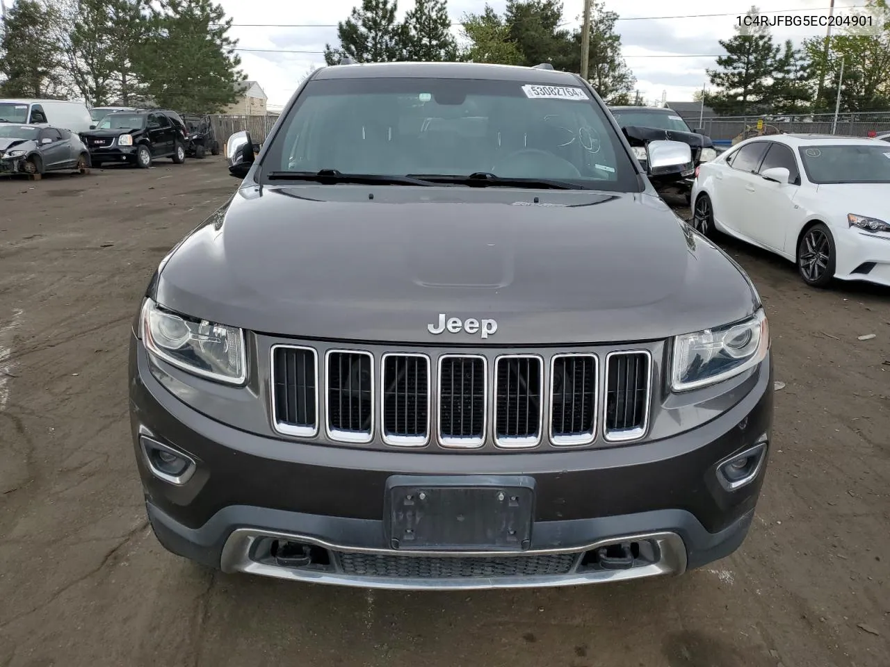 2014 Jeep Grand Cherokee Limited VIN: 1C4RJFBG5EC204901 Lot: 53082764