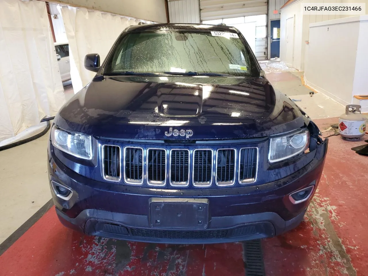 2014 Jeep Grand Cherokee Laredo VIN: 1C4RJFAG3EC231466 Lot: 53220414