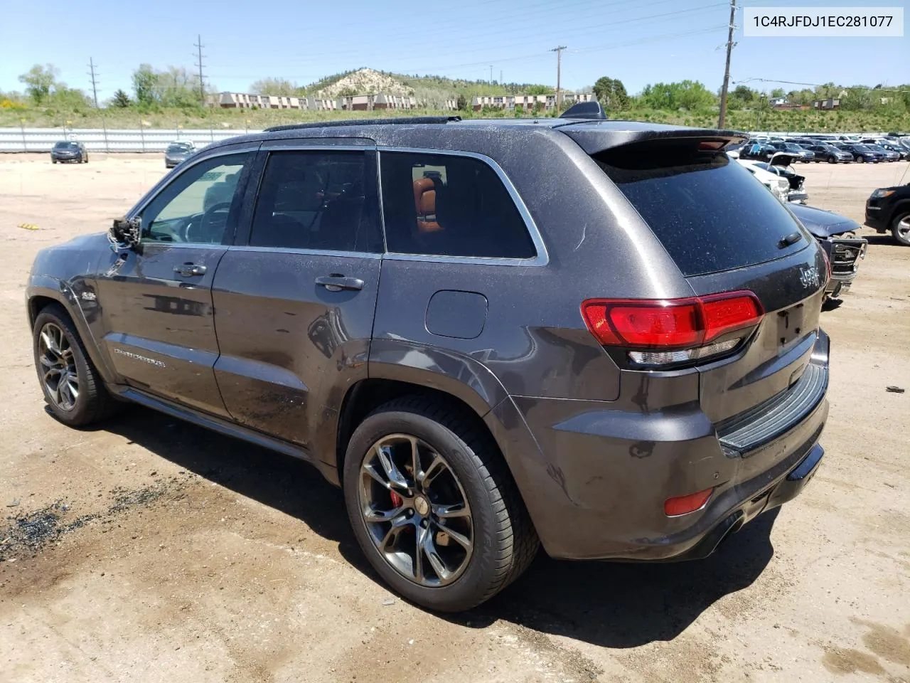 2014 Jeep Grand Cherokee Srt-8 VIN: 1C4RJFDJ1EC281077 Lot: 54504364