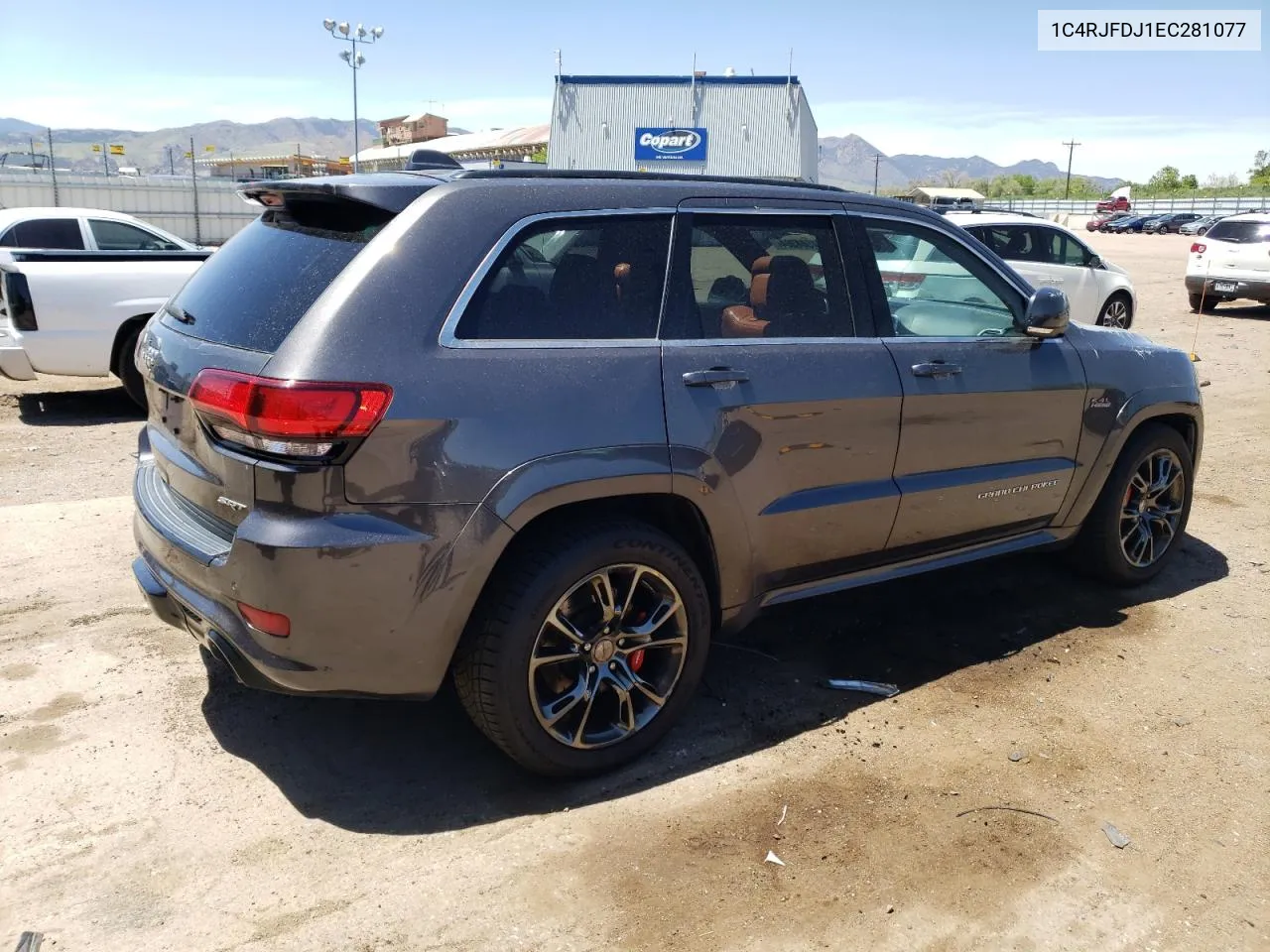 2014 Jeep Grand Cherokee Srt-8 VIN: 1C4RJFDJ1EC281077 Lot: 54504364