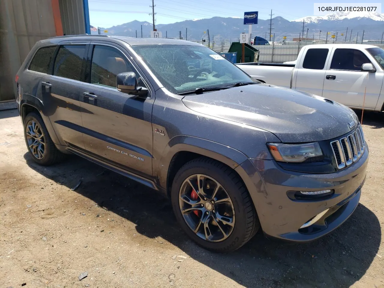 1C4RJFDJ1EC281077 2014 Jeep Grand Cherokee Srt-8