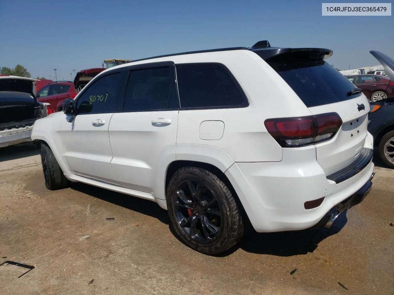 1C4RJFDJ3EC365479 2014 Jeep Grand Cherokee Srt-8