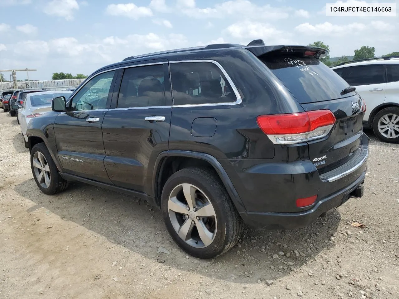 2014 Jeep Grand Cherokee Overland VIN: 1C4RJFCT4EC146663 Lot: 55513214