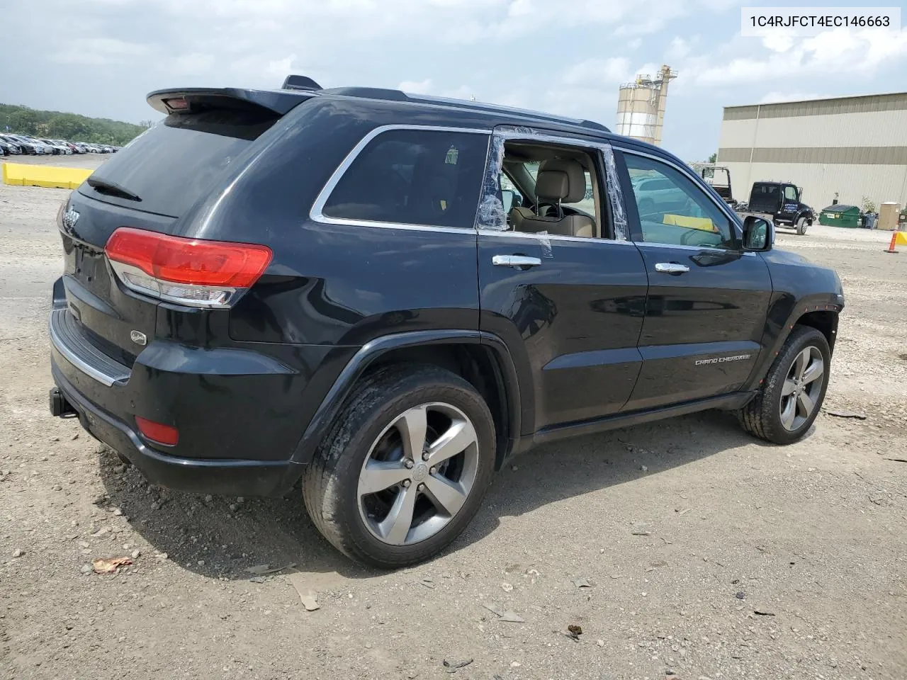 2014 Jeep Grand Cherokee Overland VIN: 1C4RJFCT4EC146663 Lot: 55513214