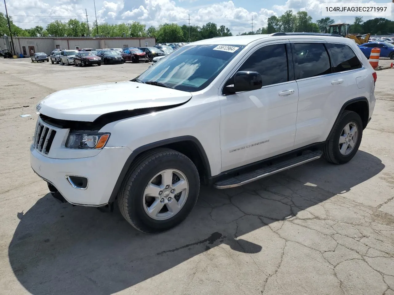 2014 Jeep Grand Cherokee Laredo VIN: 1C4RJFAG3EC271997 Lot: 55612964