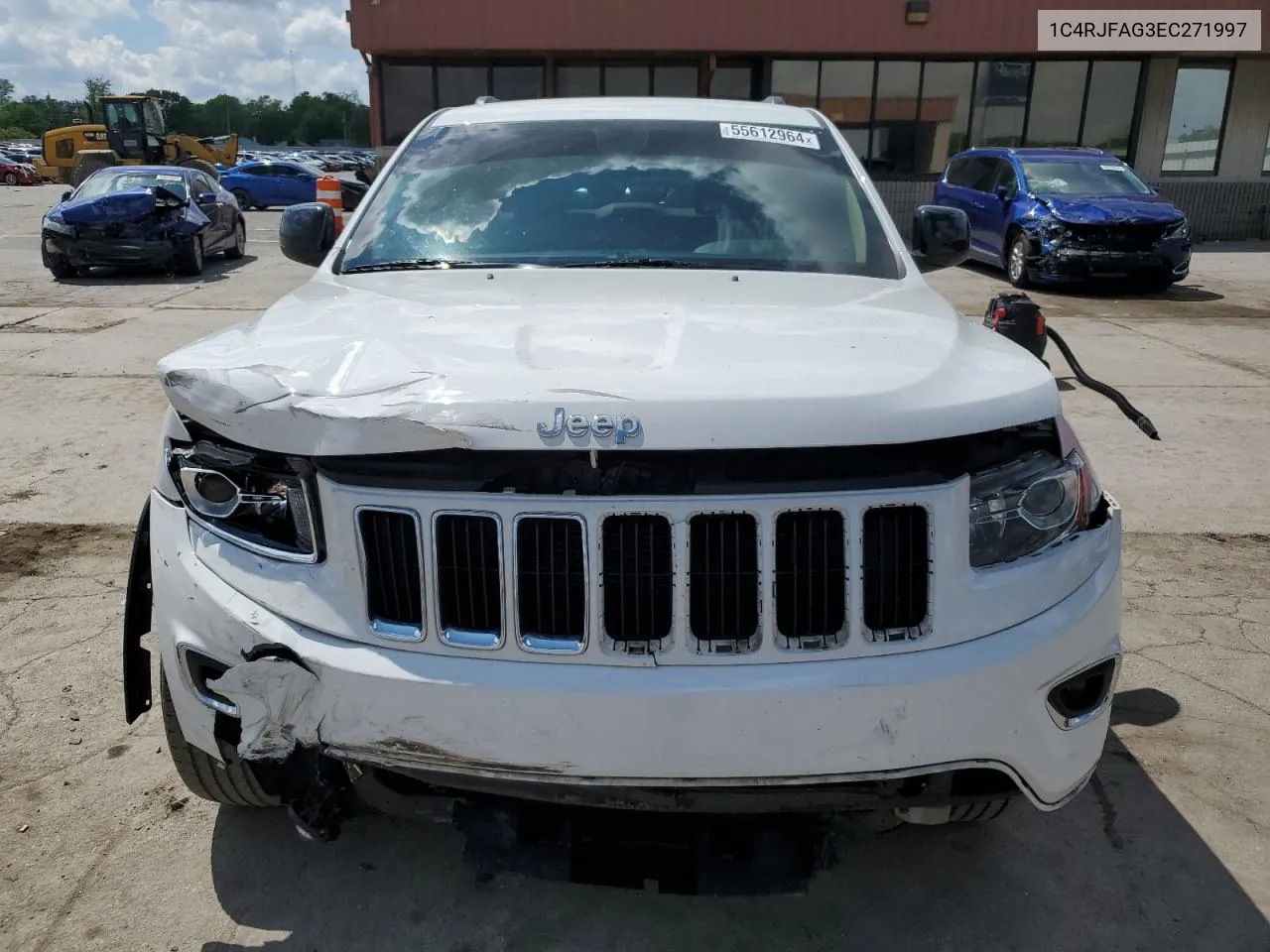 2014 Jeep Grand Cherokee Laredo VIN: 1C4RJFAG3EC271997 Lot: 55612964