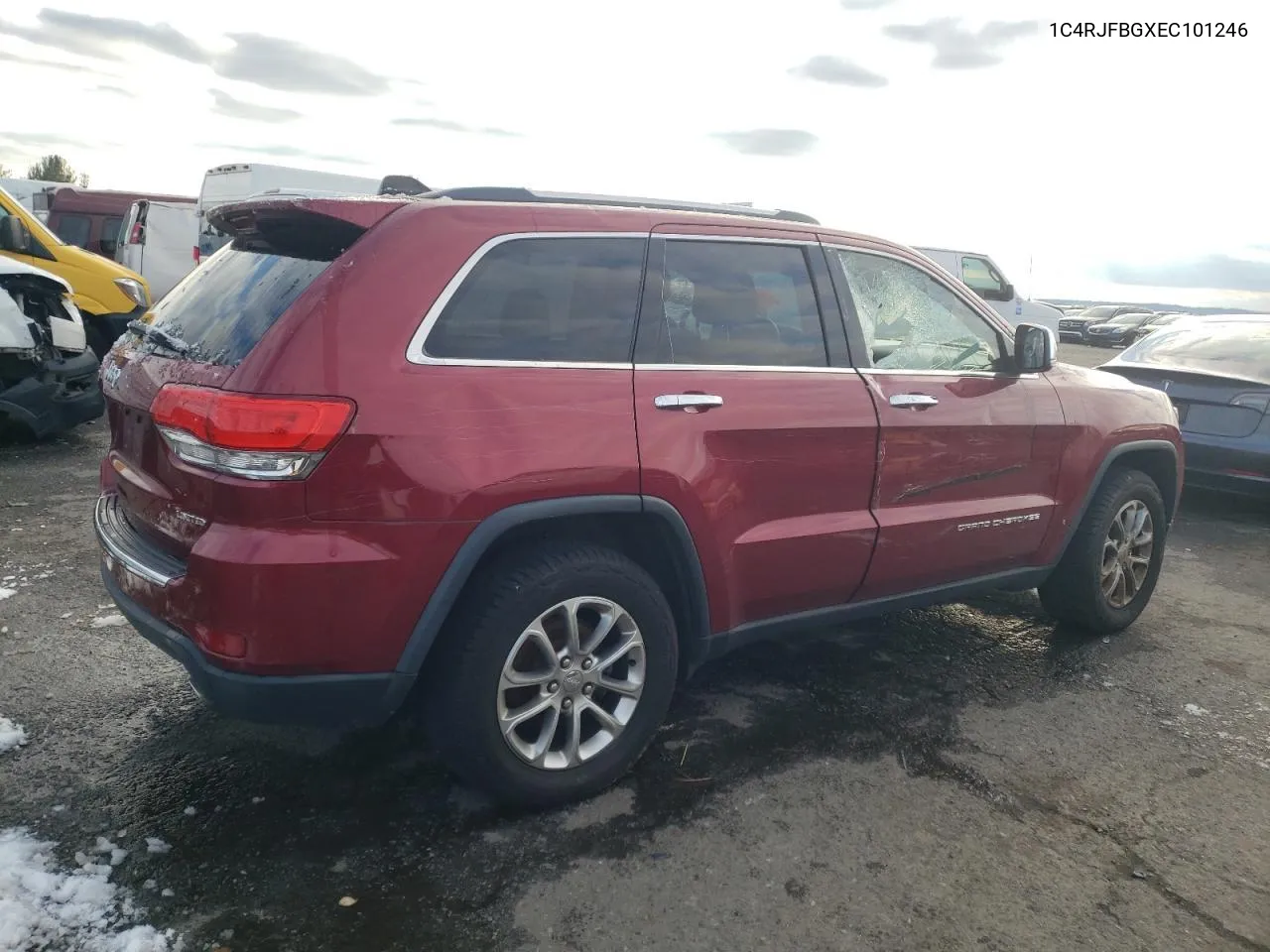 2014 Jeep Grand Cherokee Limited VIN: 1C4RJFBGXEC101246 Lot: 56015244