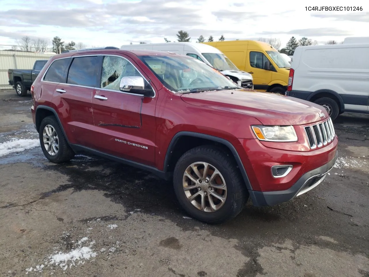 2014 Jeep Grand Cherokee Limited VIN: 1C4RJFBGXEC101246 Lot: 56015244