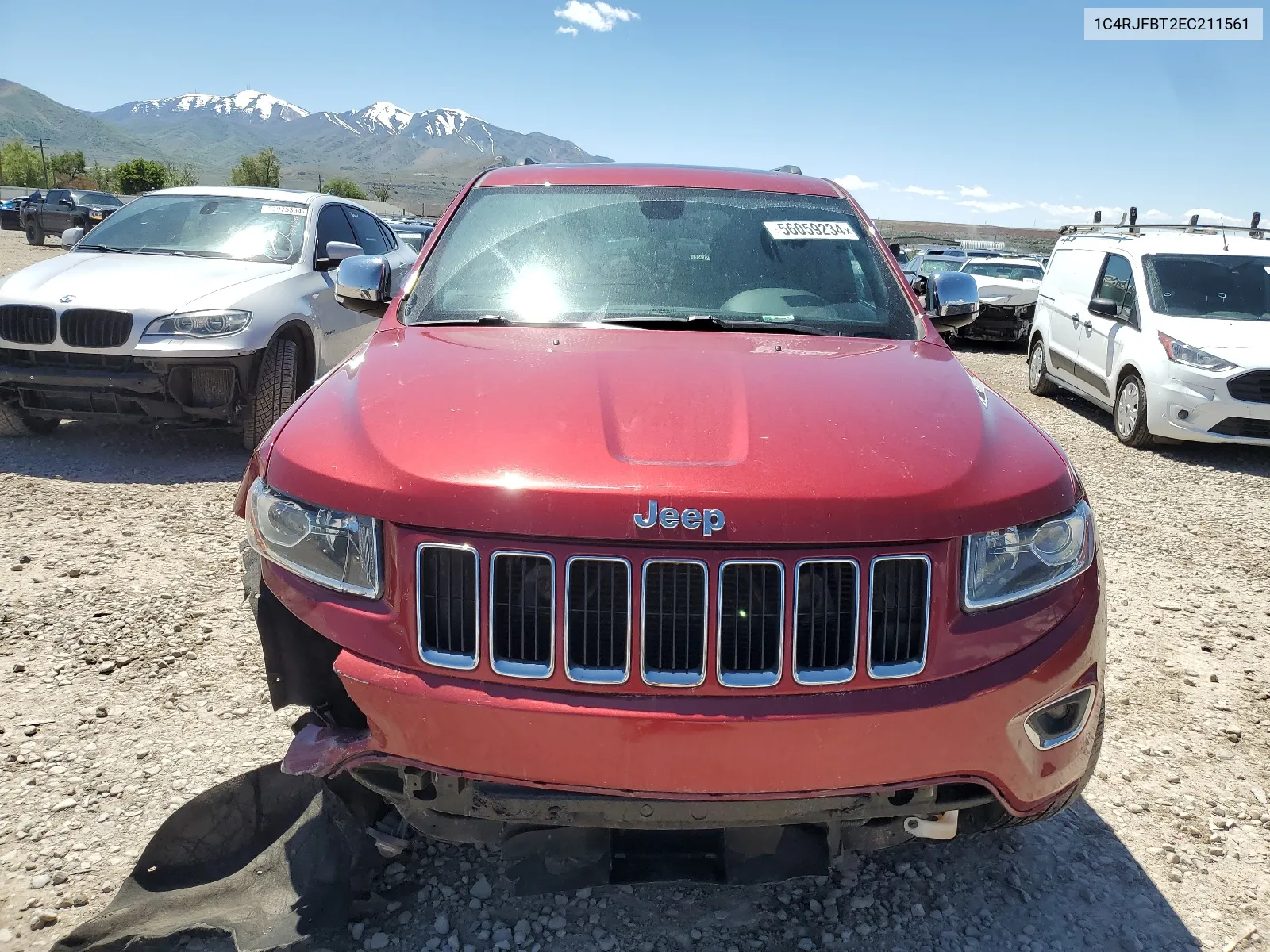 2014 Jeep Grand Cherokee Limited VIN: 1C4RJFBT2EC211561 Lot: 56059234