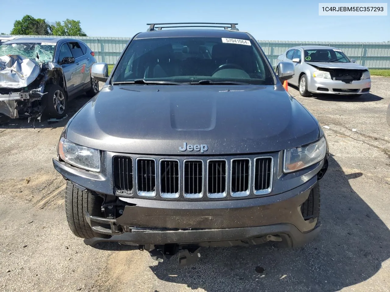 2014 Jeep Grand Cherokee Limited VIN: 1C4RJEBM5EC357293 Lot: 57041064