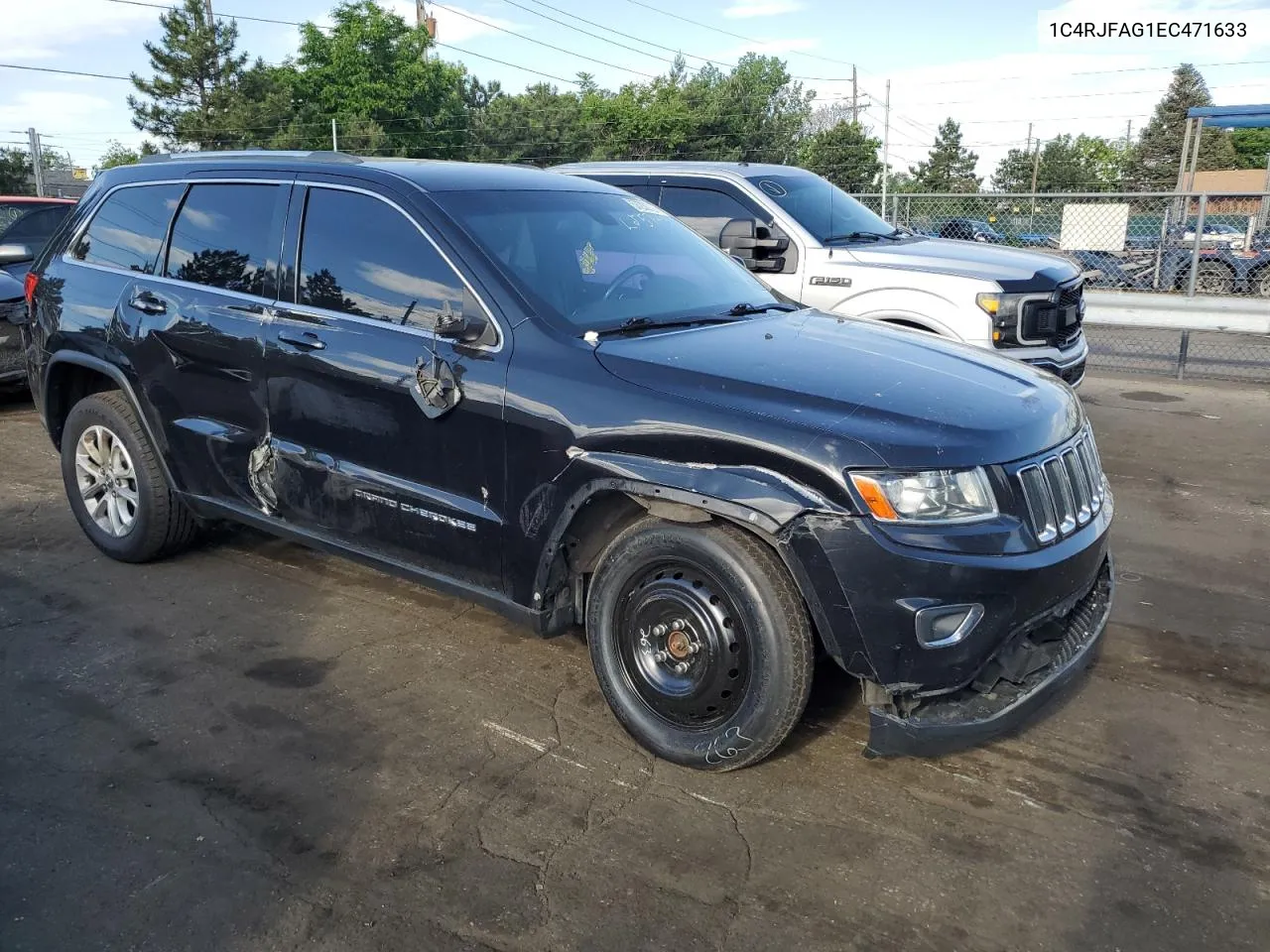 2014 Jeep Grand Cherokee Laredo VIN: 1C4RJFAG1EC471633 Lot: 57230724