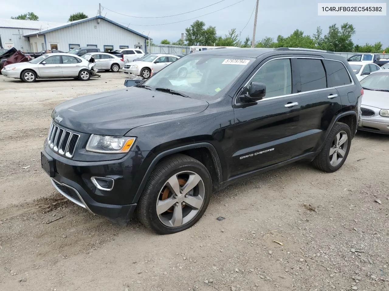 2014 Jeep Grand Cherokee Limited VIN: 1C4RJFBG2EC545382 Lot: 57979794