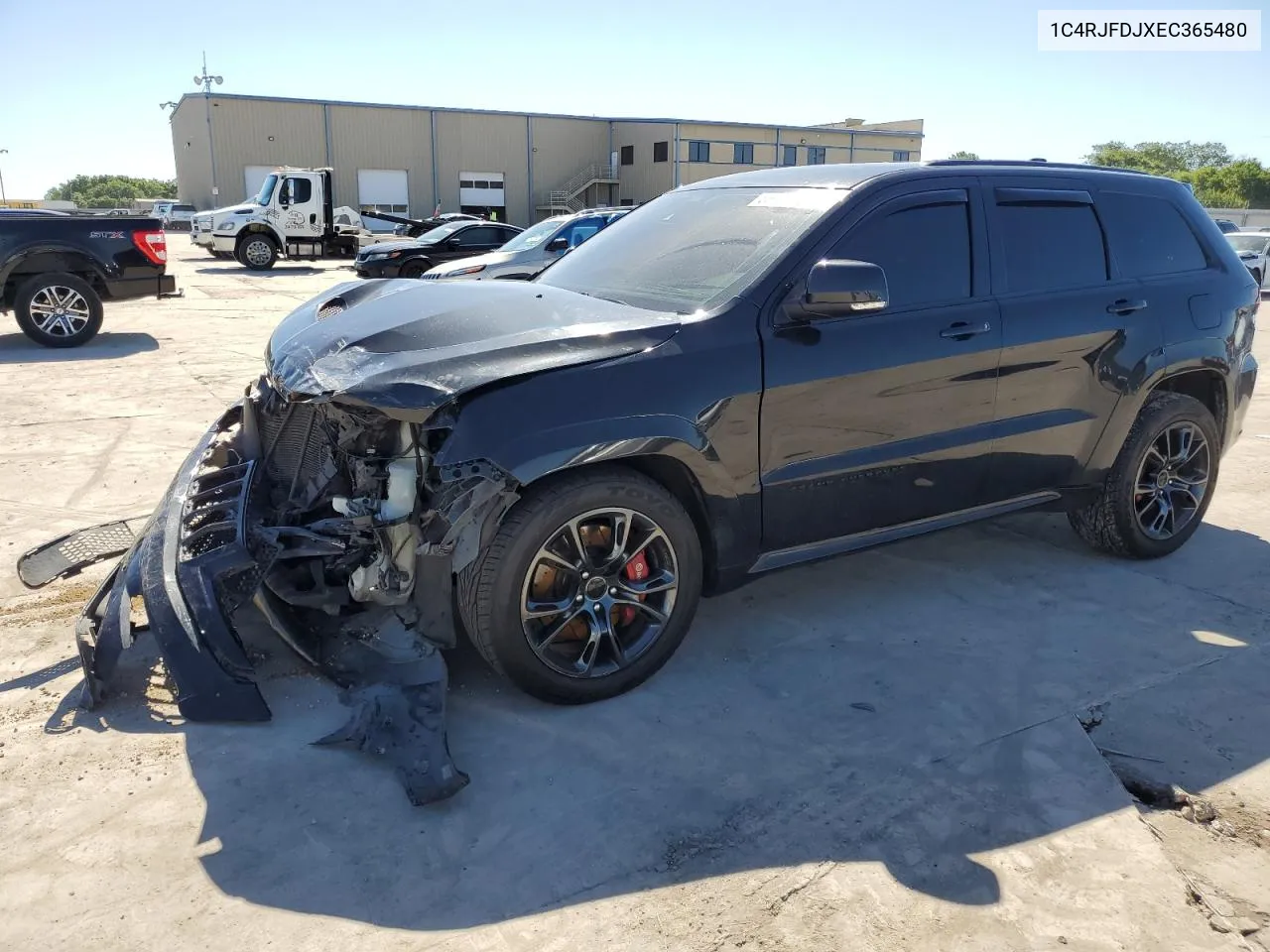 1C4RJFDJXEC365480 2014 Jeep Grand Cherokee Srt-8