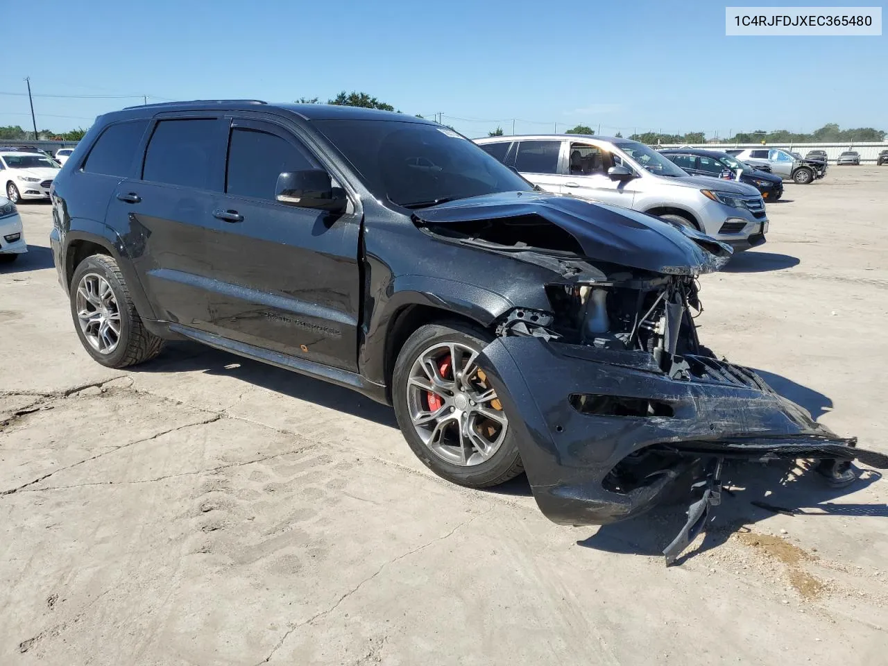 2014 Jeep Grand Cherokee Srt-8 VIN: 1C4RJFDJXEC365480 Lot: 58057184