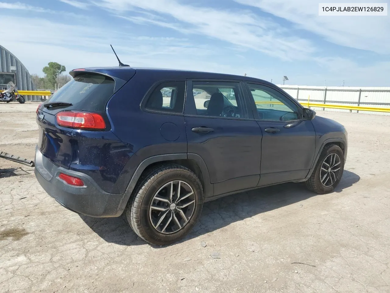 1C4PJLAB2EW126829 2014 Jeep Cherokee Sport