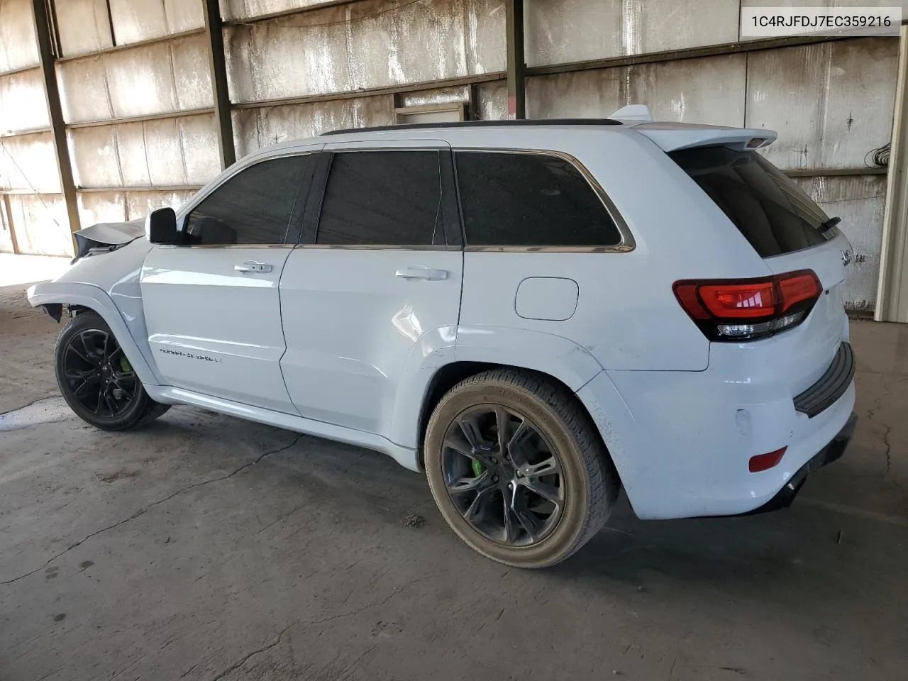 2014 Jeep Grand Cherokee Srt-8 VIN: 1C4RJFDJ7EC359216 Lot: 58838844