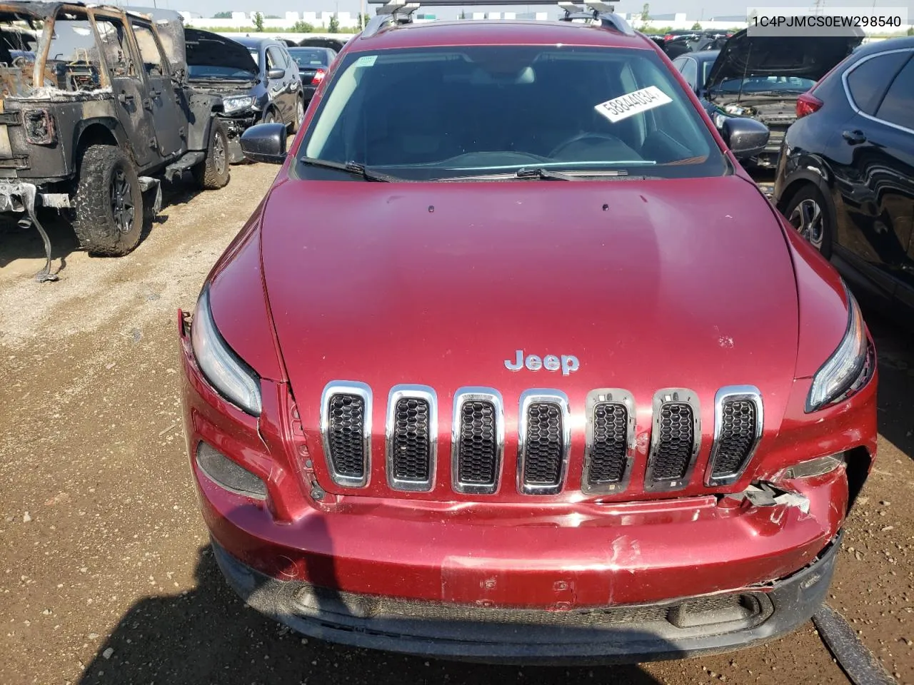 1C4PJMCS0EW298540 2014 Jeep Cherokee Latitude