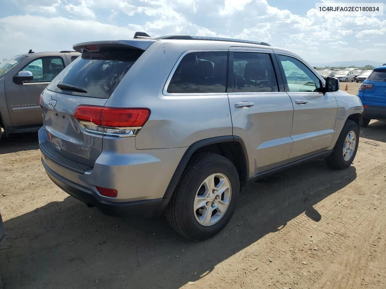 2014 Jeep Grand Cherokee Laredo VIN: 1C4RJFAG2EC180834 Lot: 58958584