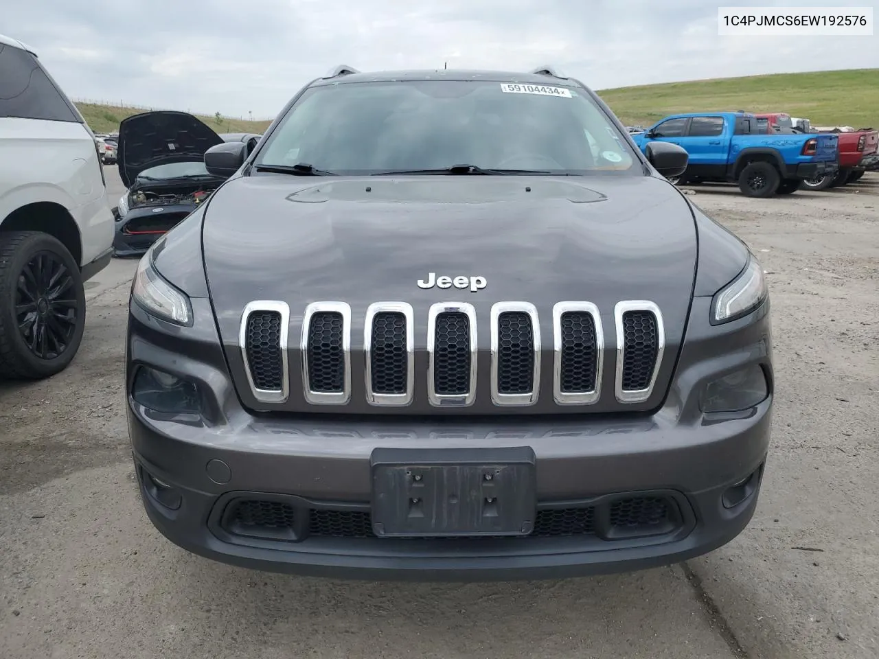 2014 Jeep Cherokee Latitude VIN: 1C4PJMCS6EW192576 Lot: 59104434