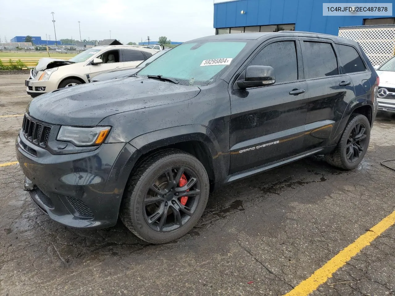 1C4RJFDJ2EC487878 2014 Jeep Grand Cherokee Srt-8