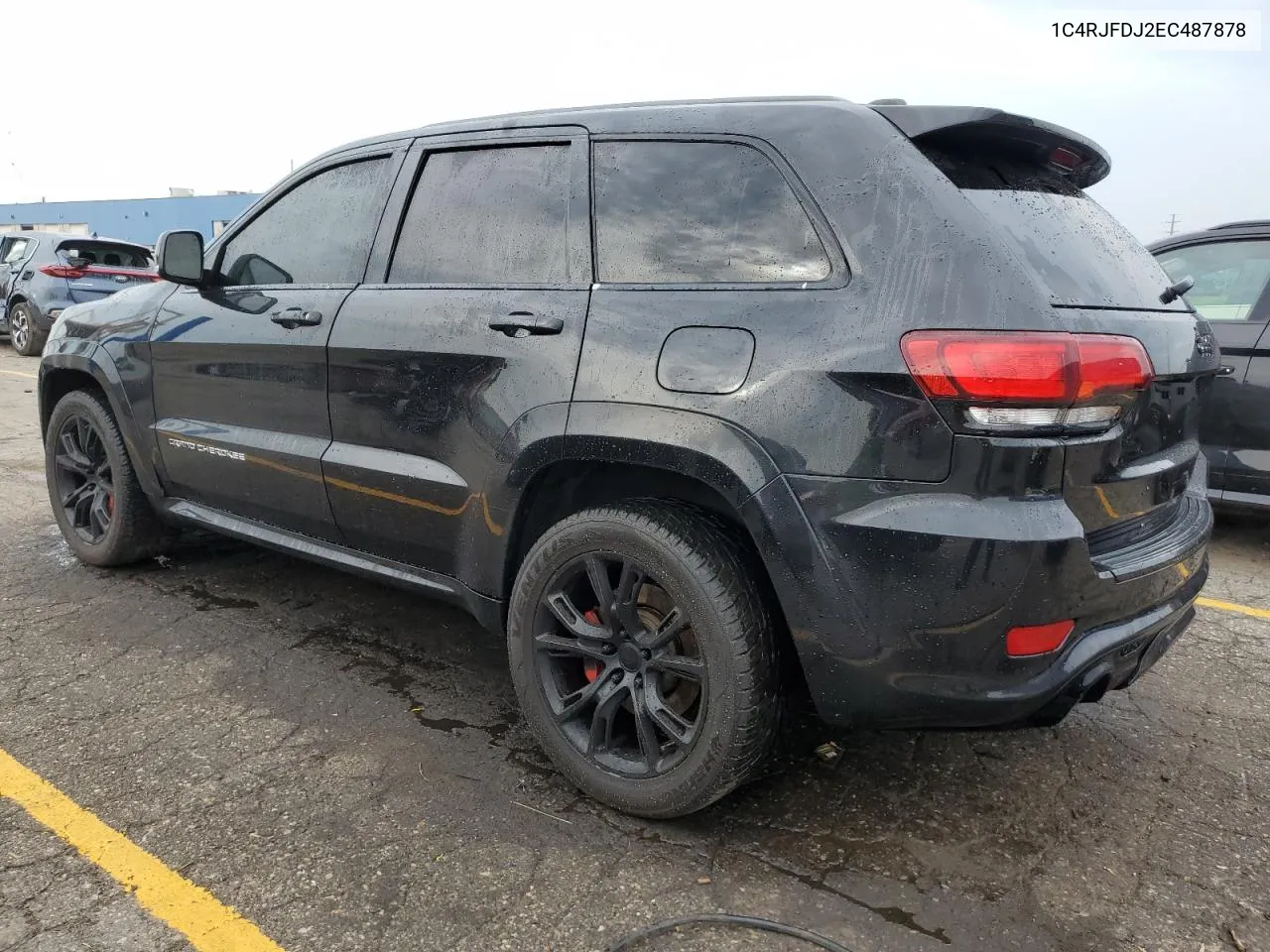 1C4RJFDJ2EC487878 2014 Jeep Grand Cherokee Srt-8