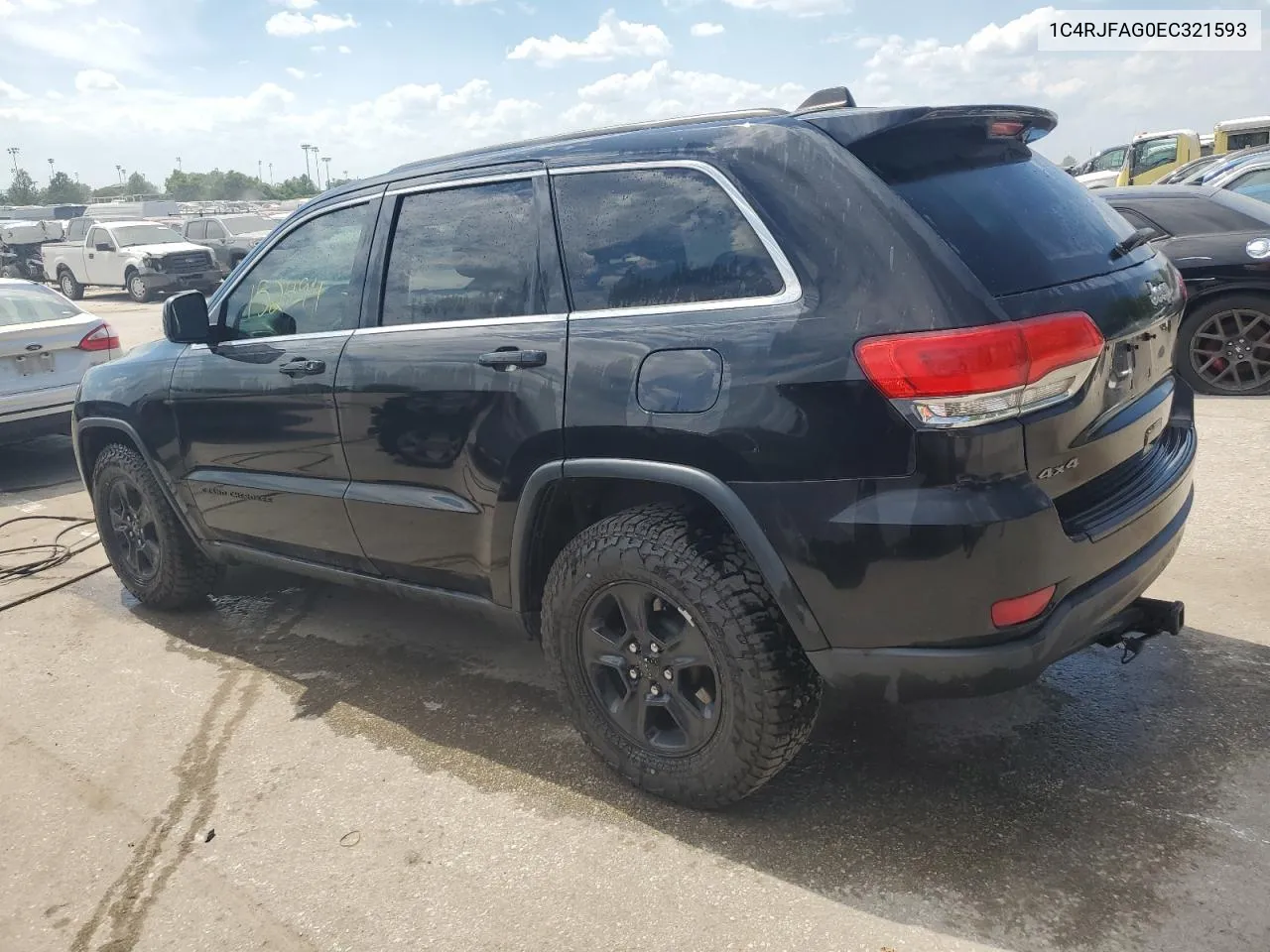 1C4RJFAG0EC321593 2014 Jeep Grand Cherokee Laredo