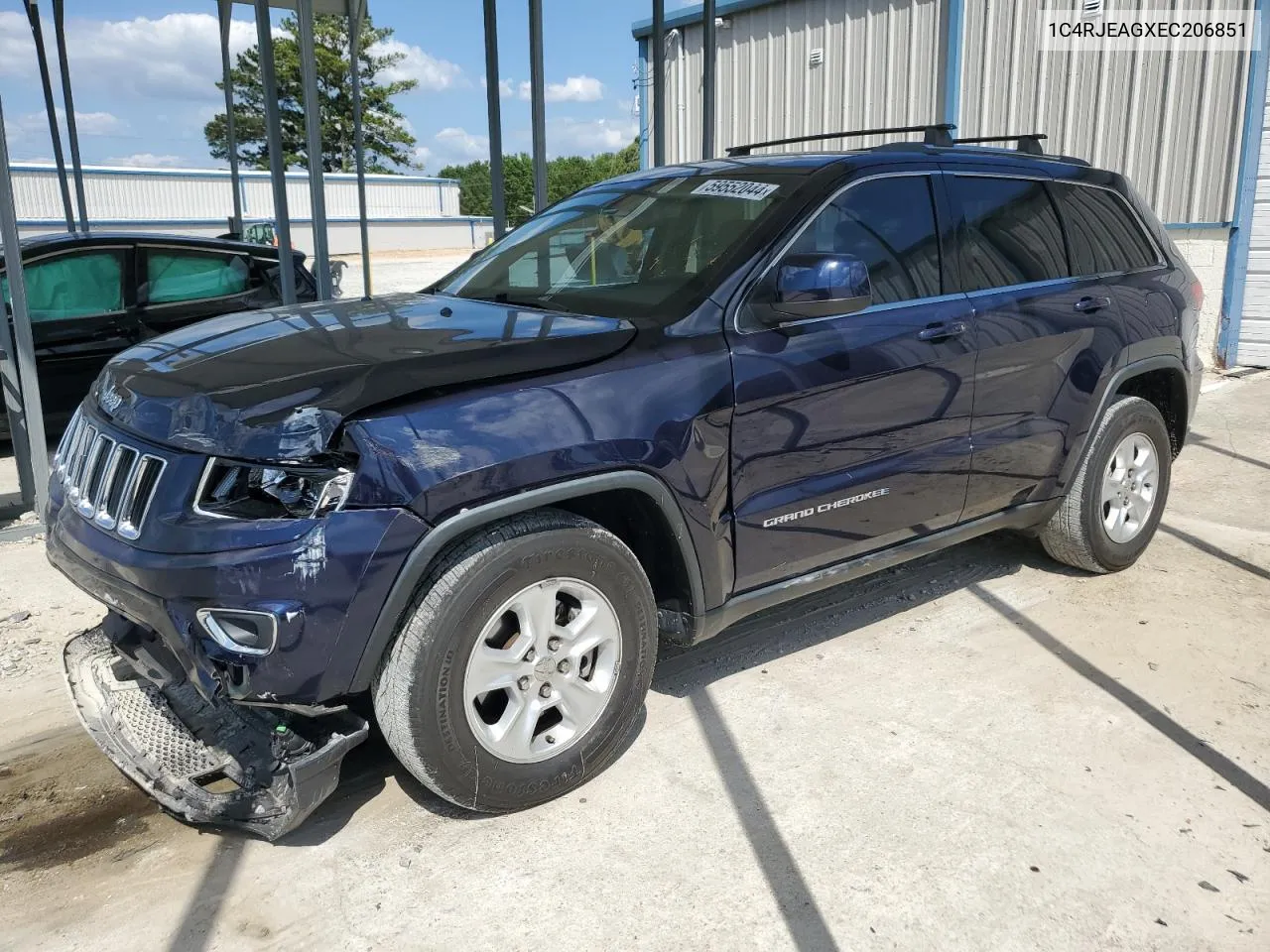 2014 Jeep Grand Cherokee Laredo VIN: 1C4RJEAGXEC206851 Lot: 59552044