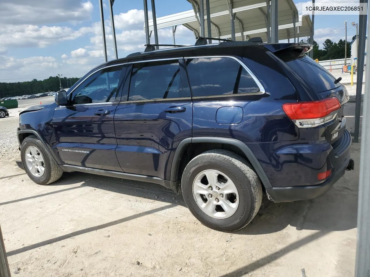 2014 Jeep Grand Cherokee Laredo VIN: 1C4RJEAGXEC206851 Lot: 59552044