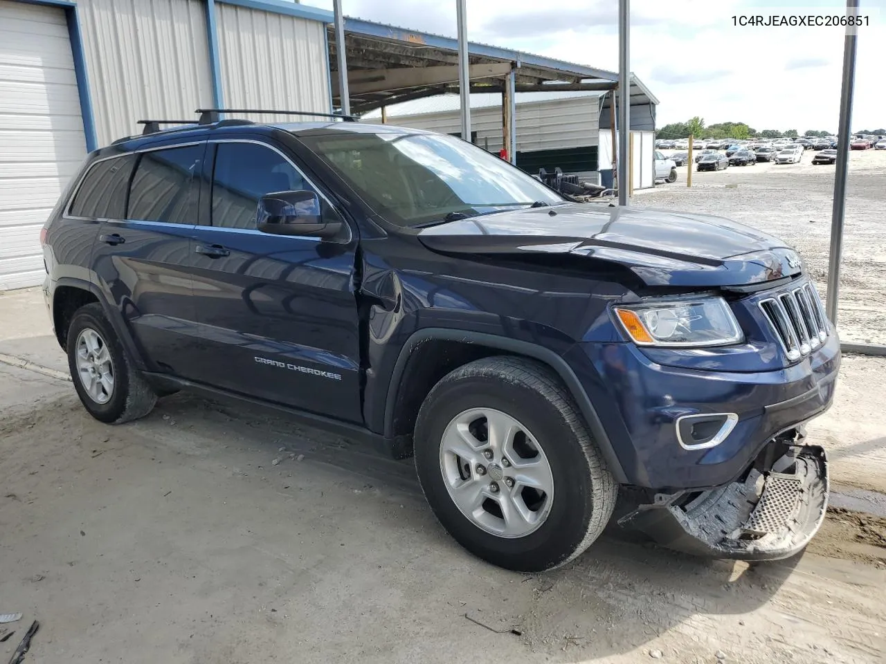 2014 Jeep Grand Cherokee Laredo VIN: 1C4RJEAGXEC206851 Lot: 59552044