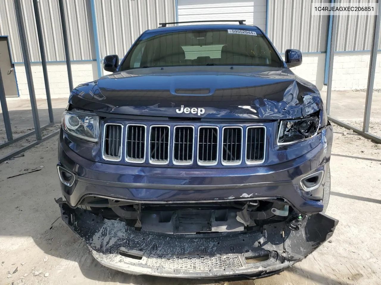 2014 Jeep Grand Cherokee Laredo VIN: 1C4RJEAGXEC206851 Lot: 59552044