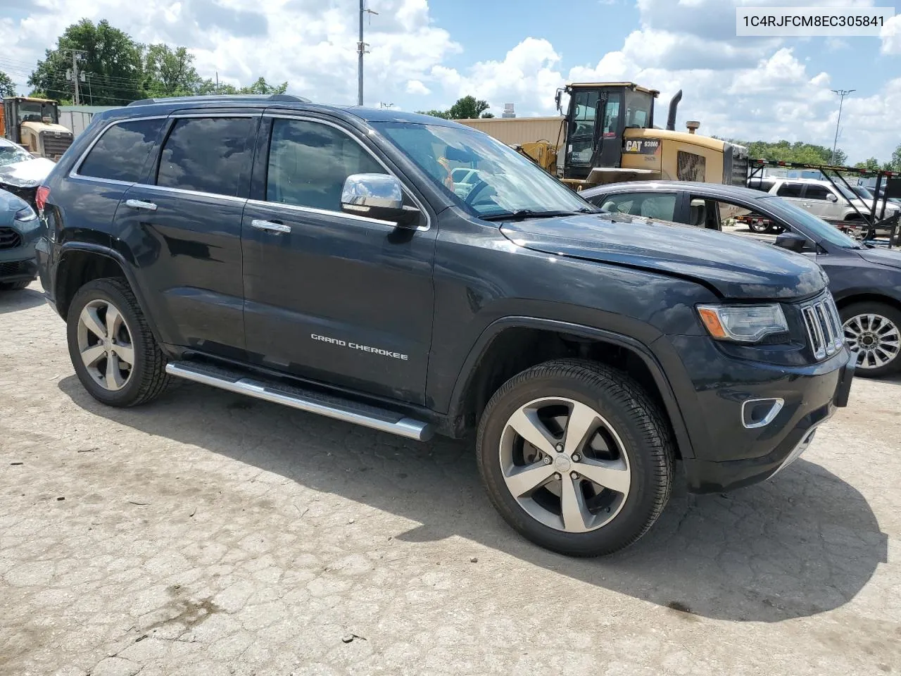 2014 Jeep Grand Cherokee Overland VIN: 1C4RJFCM8EC305841 Lot: 59744864