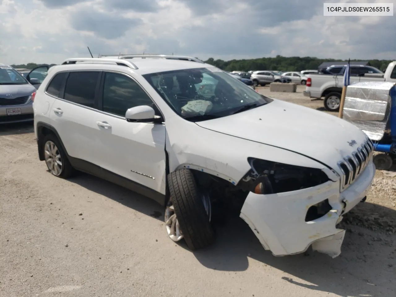 2014 Jeep Cherokee Limited VIN: 1C4PJLDS0EW265515 Lot: 59791204