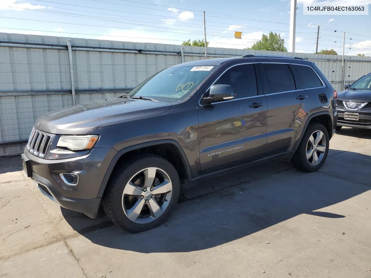 2014 Jeep Grand Cherokee Limited VIN: 1C4RJFBG4EC163063 Lot: 59851344