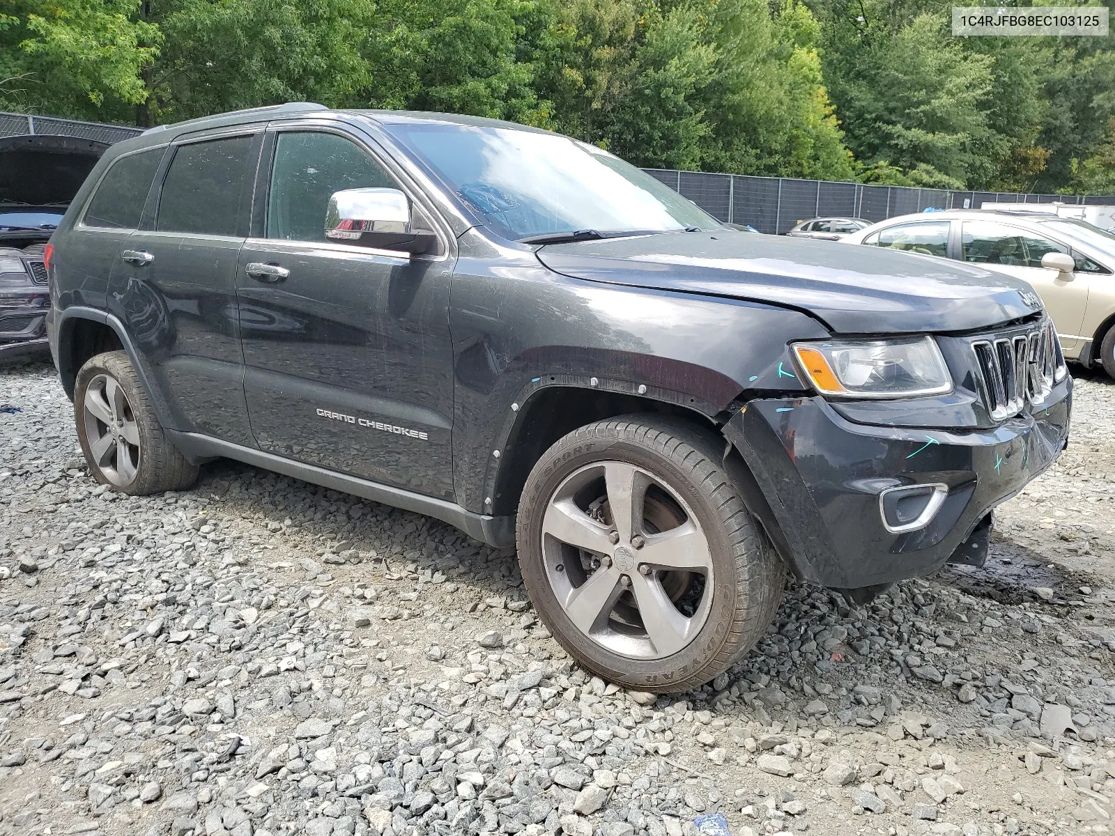 2014 Jeep Grand Cherokee Limited VIN: 1C4RJFBG8EC103125 Lot: 60160284