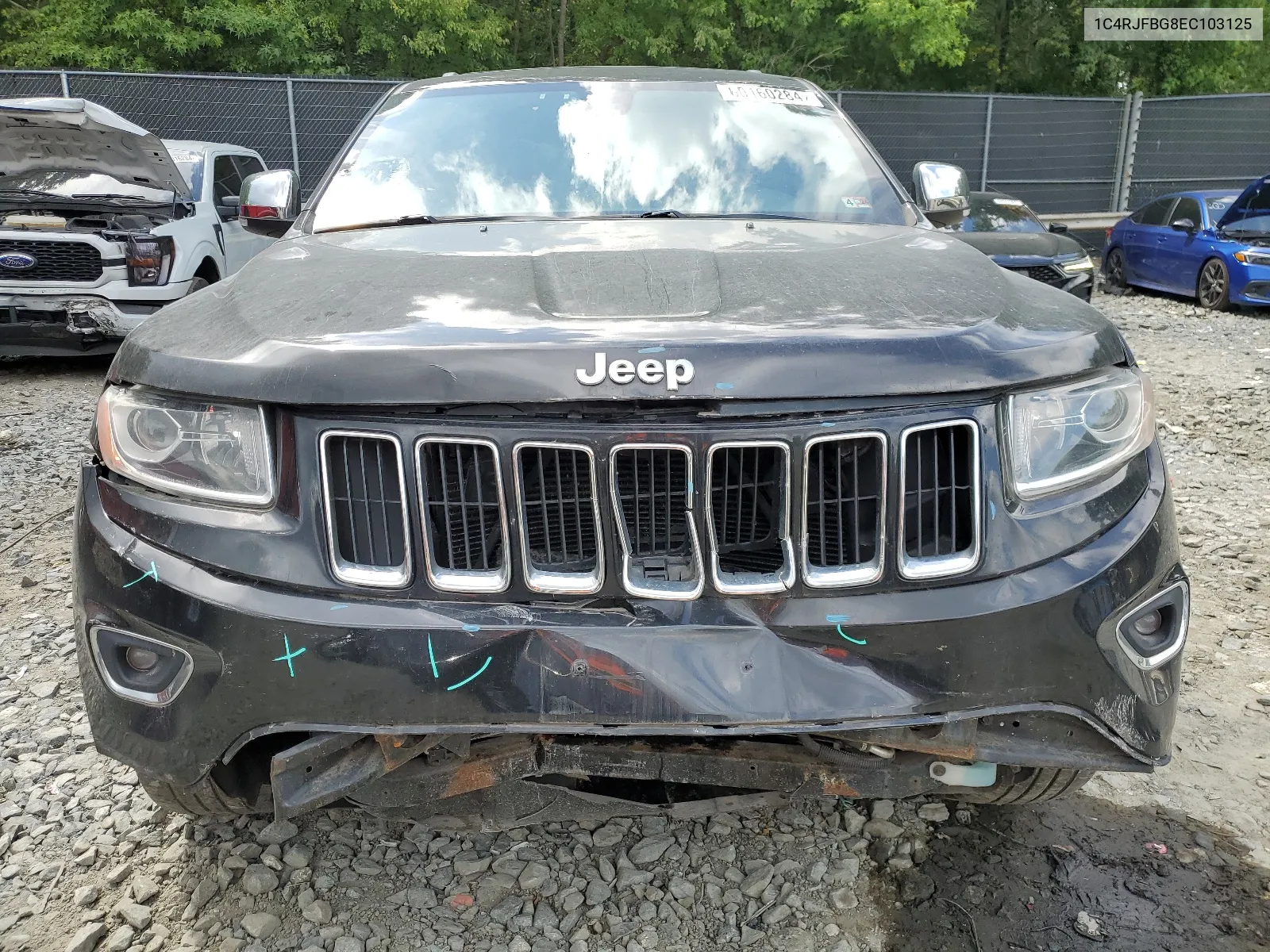 1C4RJFBG8EC103125 2014 Jeep Grand Cherokee Limited