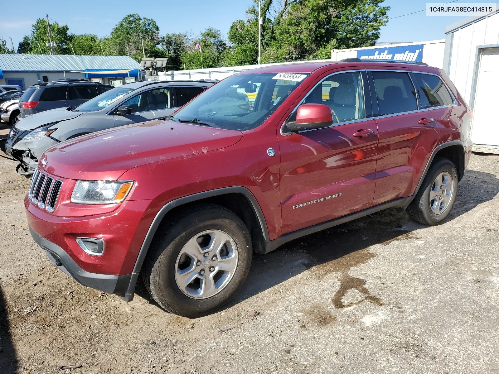 2014 Jeep Grand Cherokee Laredo VIN: 1C4RJFAG8EC414815 Lot: 60439954