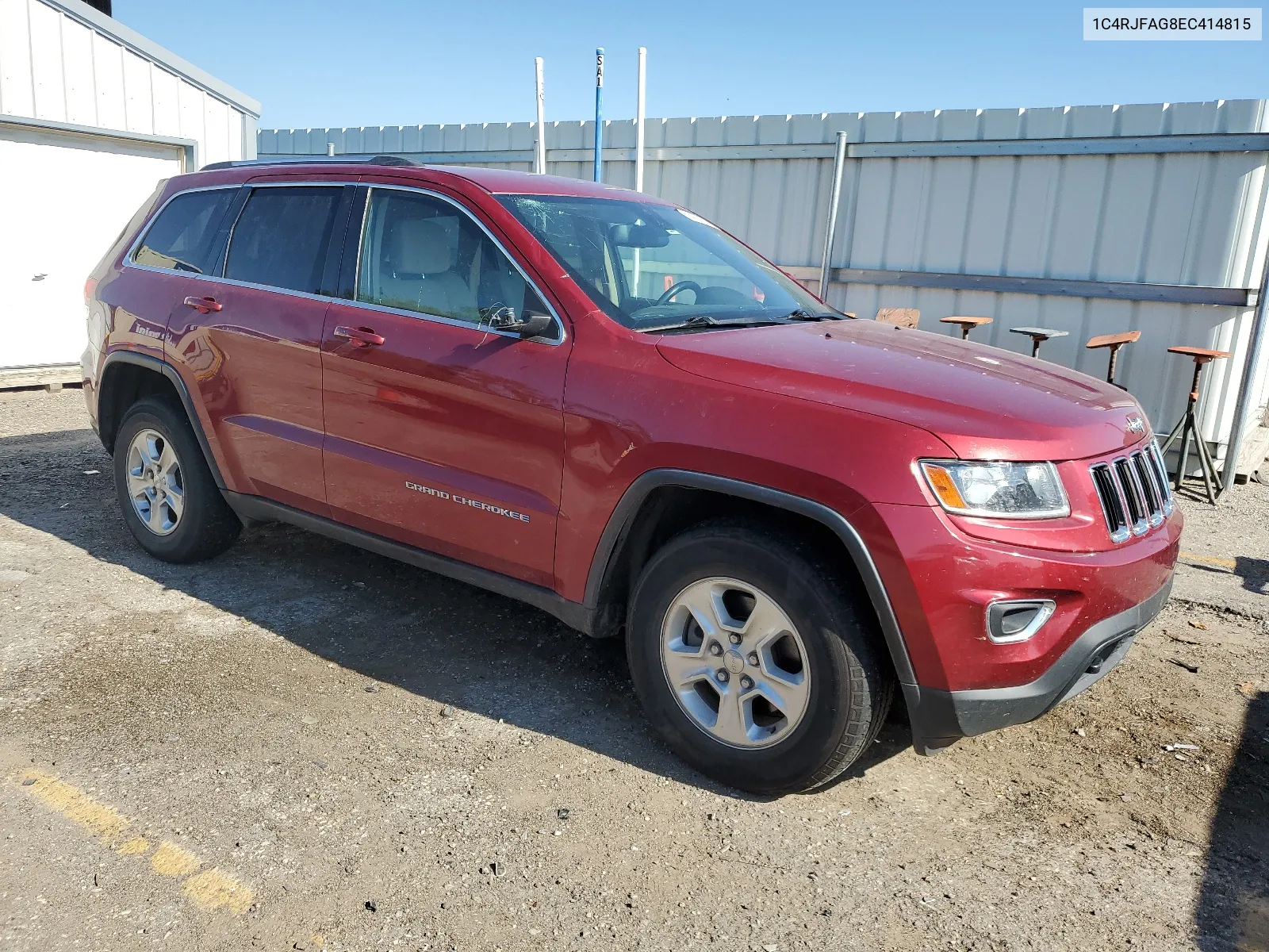 2014 Jeep Grand Cherokee Laredo VIN: 1C4RJFAG8EC414815 Lot: 60439954