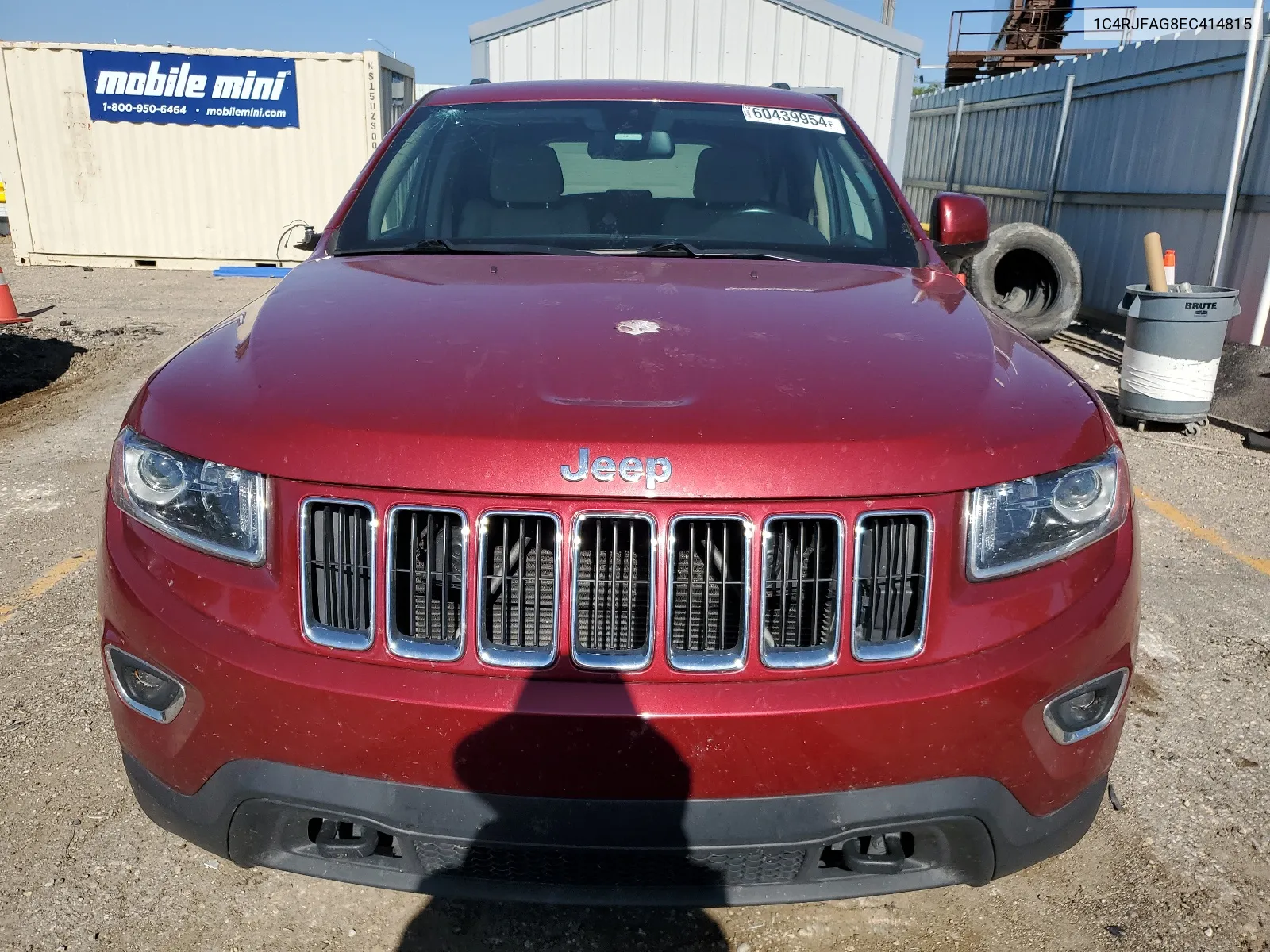 2014 Jeep Grand Cherokee Laredo VIN: 1C4RJFAG8EC414815 Lot: 60439954