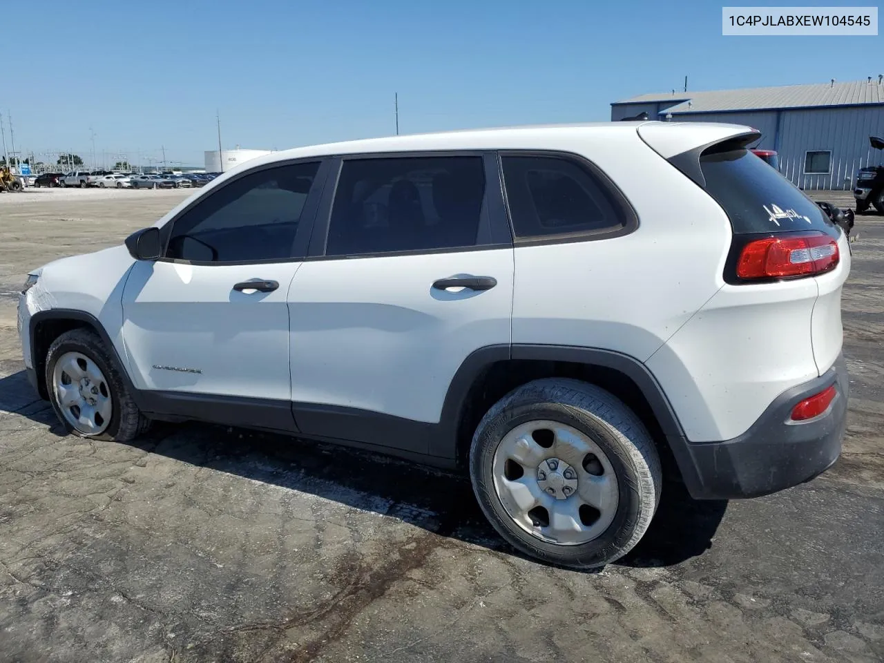 2014 Jeep Cherokee Sport VIN: 1C4PJLABXEW104545 Lot: 60915814