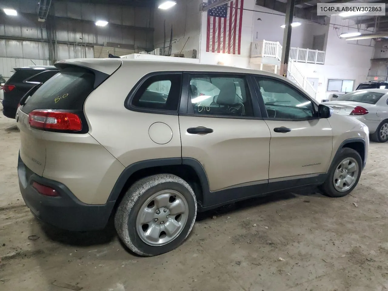 2014 Jeep Cherokee Sport VIN: 1C4PJLAB6EW302863 Lot: 61169384