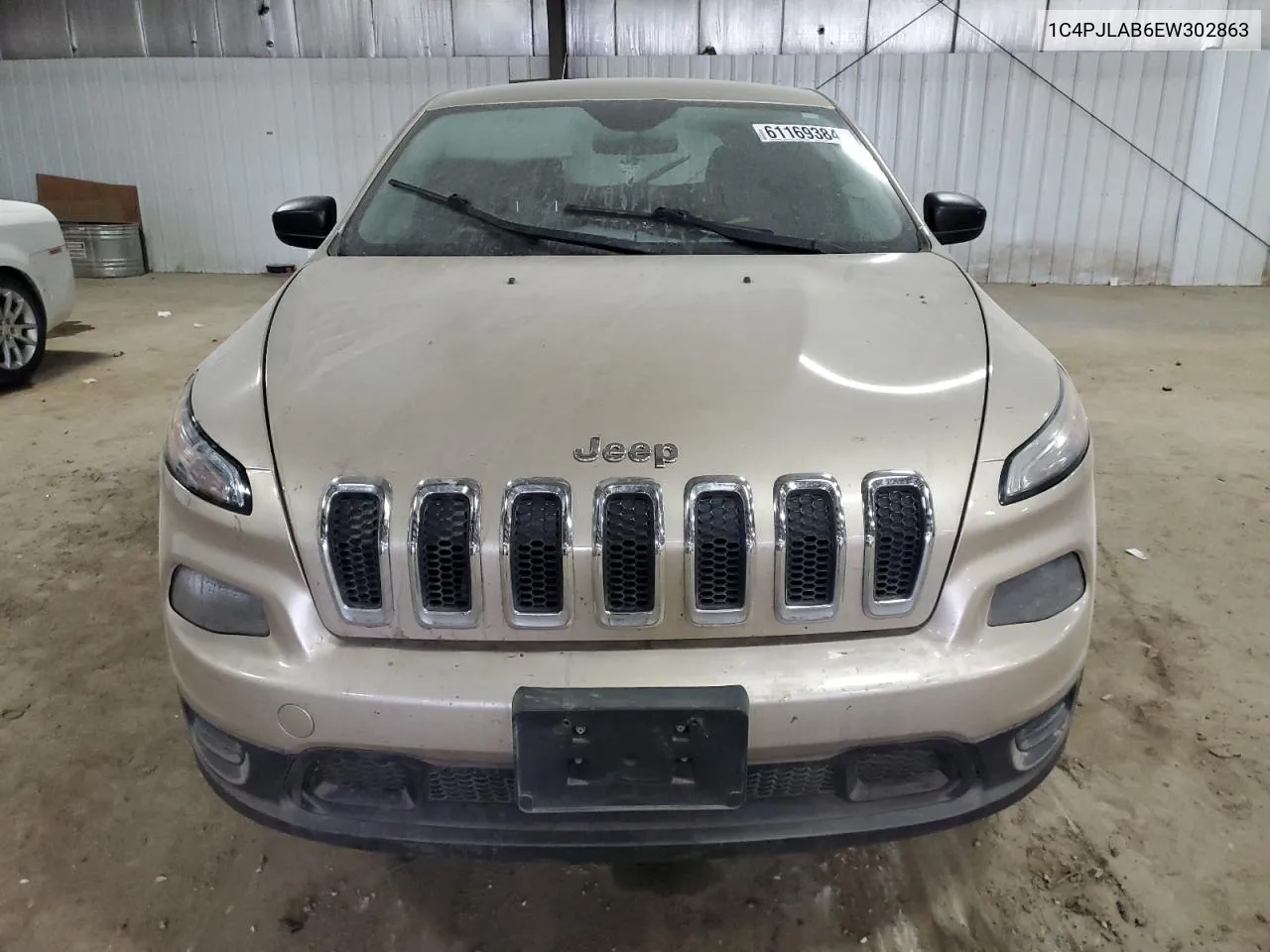 1C4PJLAB6EW302863 2014 Jeep Cherokee Sport