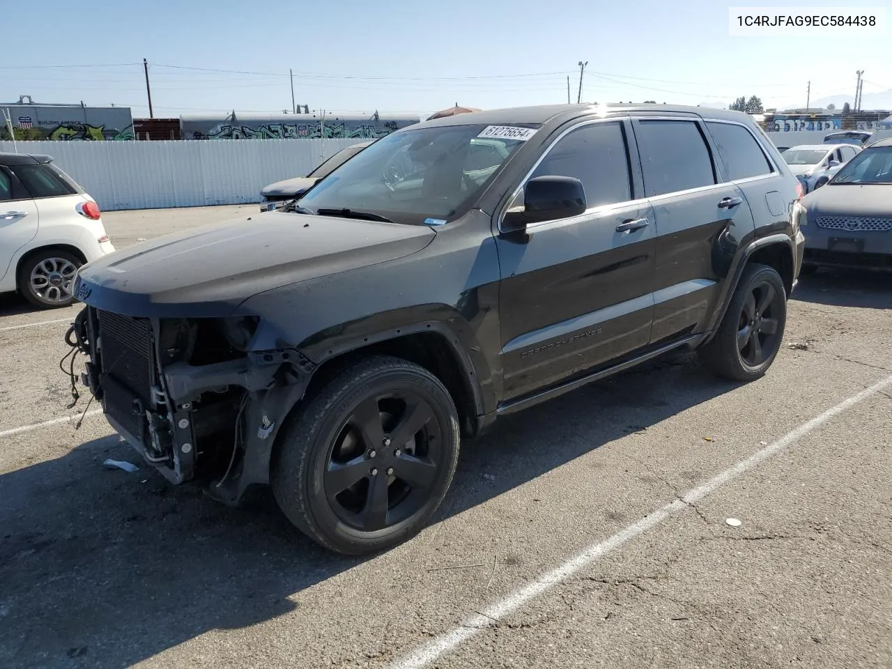 2014 Jeep Grand Cherokee Laredo VIN: 1C4RJFAG9EC584438 Lot: 61275654