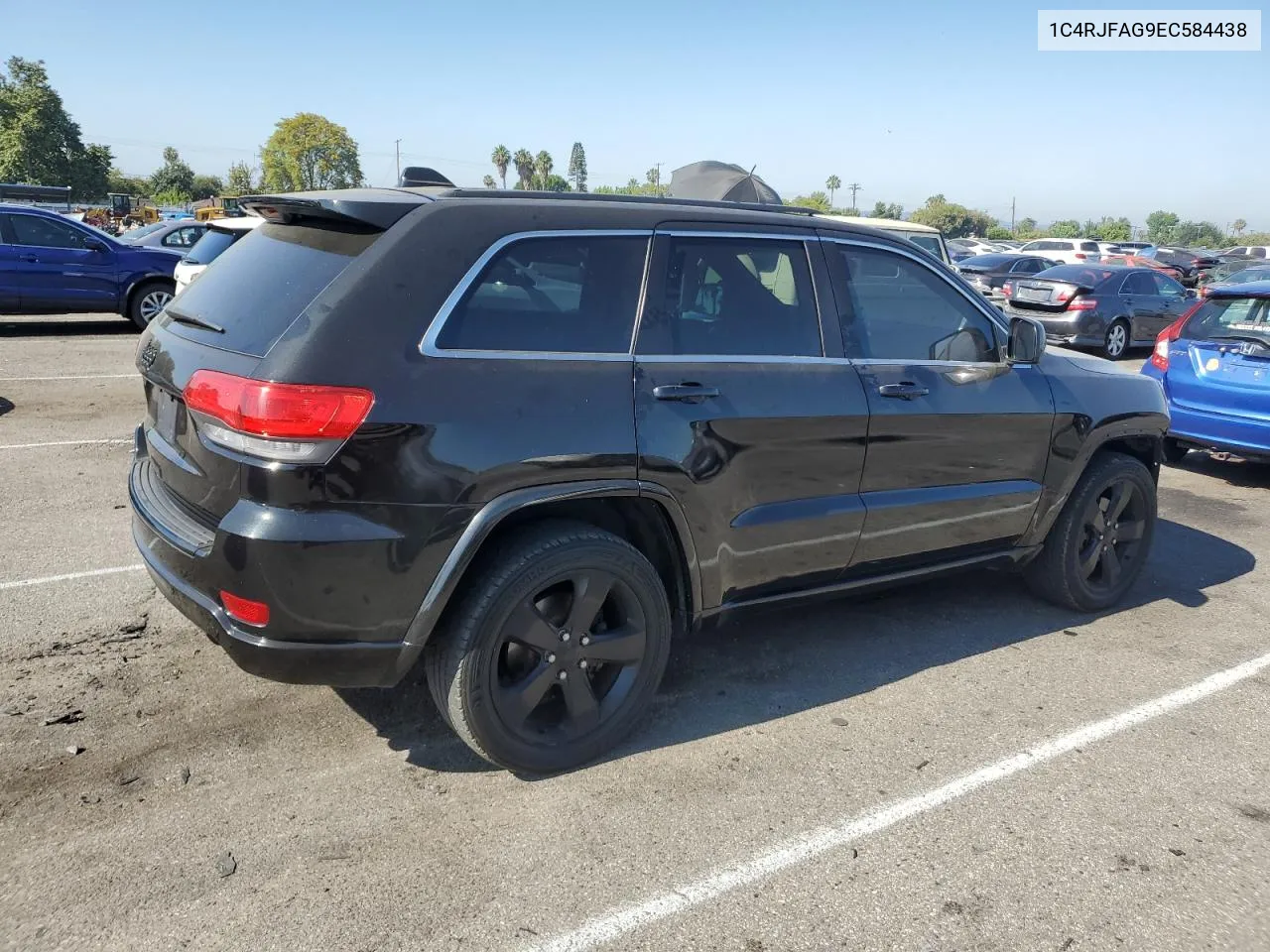 2014 Jeep Grand Cherokee Laredo VIN: 1C4RJFAG9EC584438 Lot: 61275654